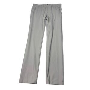 Theory Mens Zaine SW Precision Ponte Pants Light Grey Slim Fit Size 34X34